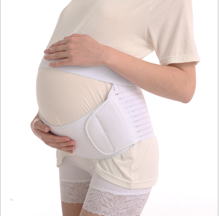 Comfortable belly support belt