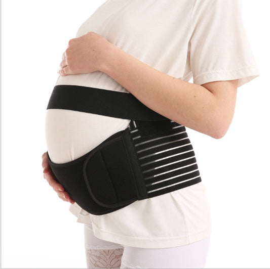 Comfortable belly support belt