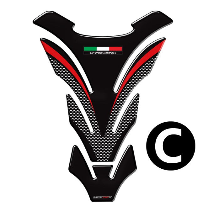 Stickers for motorcycle fuel tank