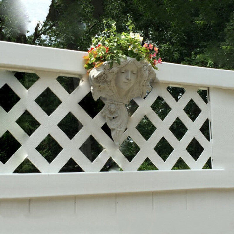 Handicraft flower pot for wall