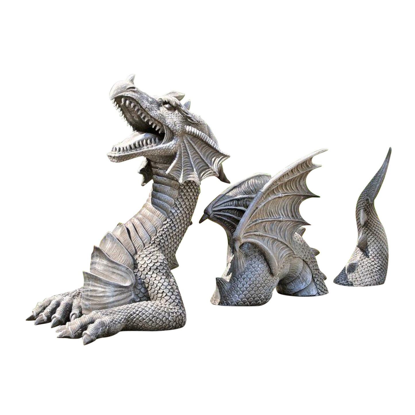 Lawn statue large Dragon gothic