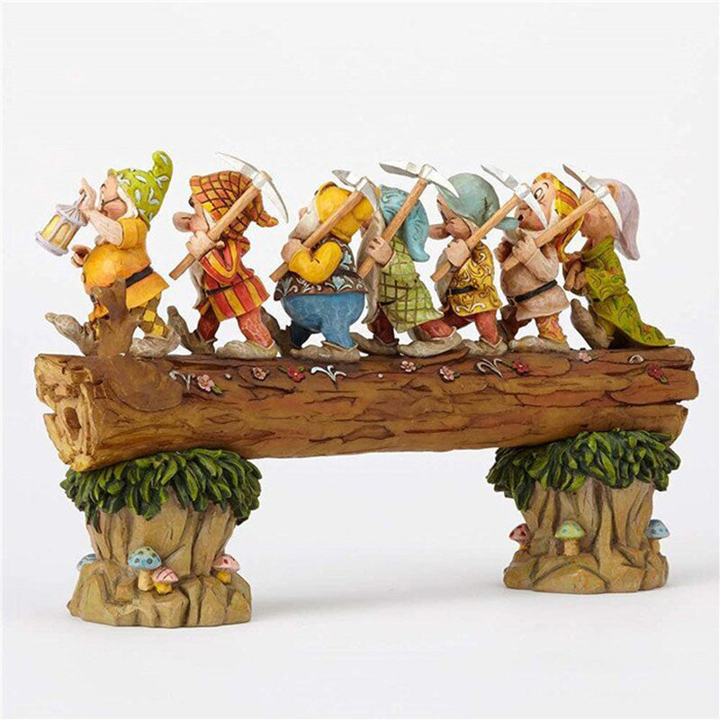 Garden decoration Seven Dwarfs
