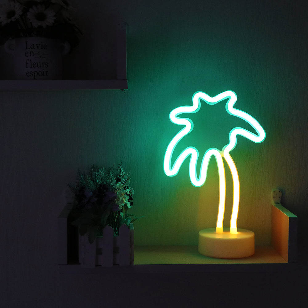 Neon lamp Palm tree