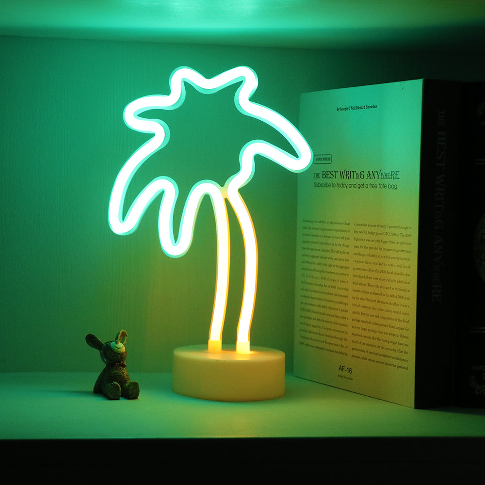 Neon lamp Palm tree