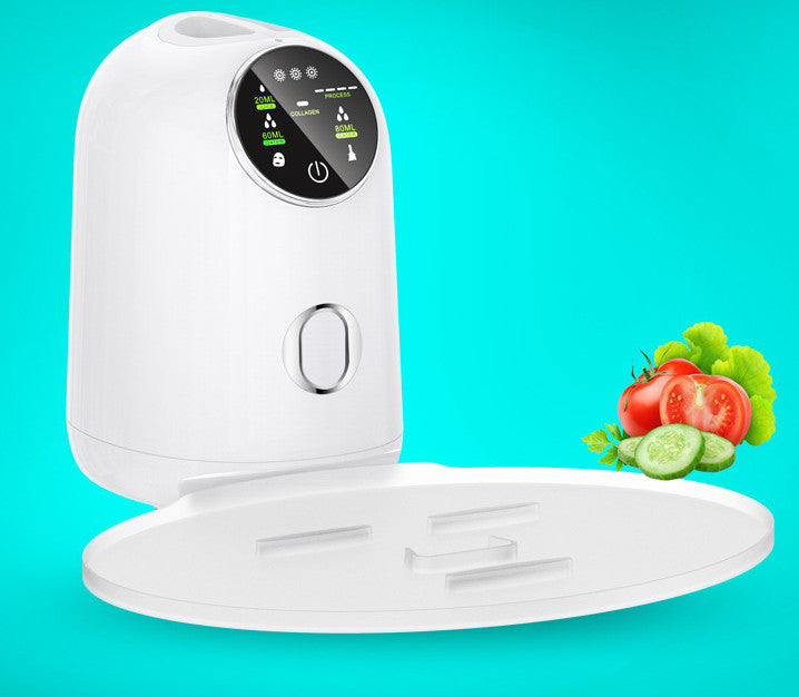 Machine for homemade facial mask