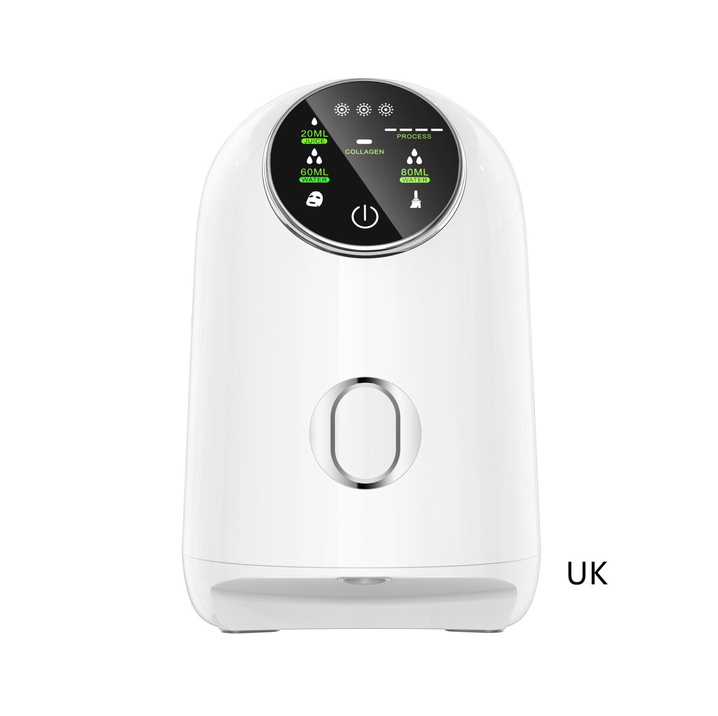 Machine for homemade facial mask