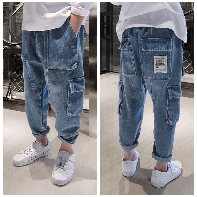 Kids loose jeans