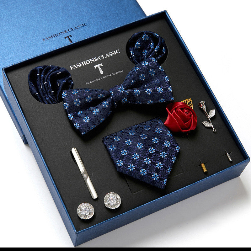 Luxury men’s suit accessory set