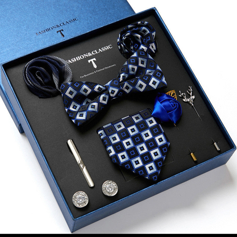 Luxury men’s suit accessory set