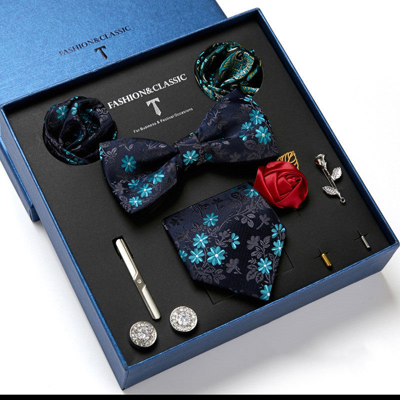 Luxury men’s suit accessory set