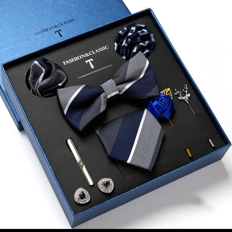 Luxury men’s suit accessory set