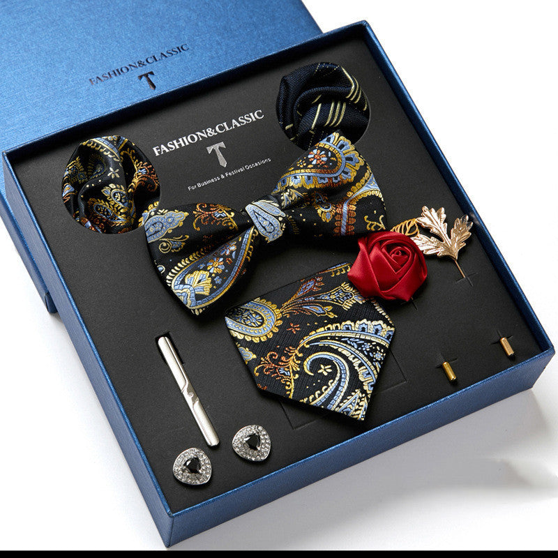Luxury men’s suit accessory set