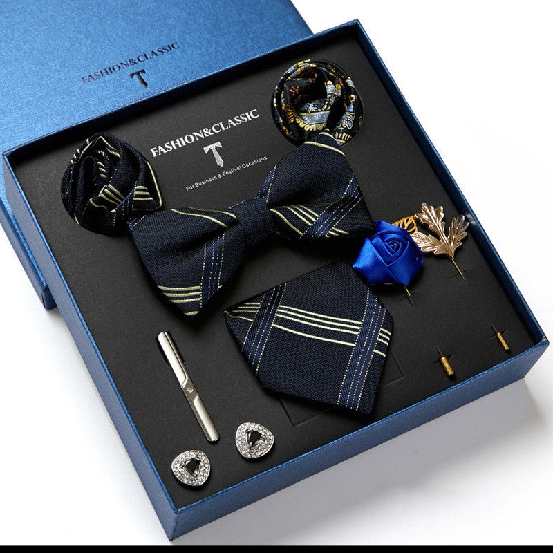 Luxury men’s suit accessory set
