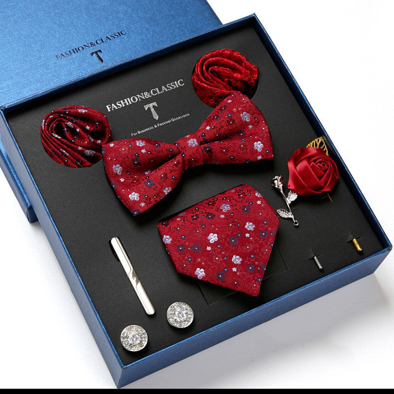 Luxury men’s suit accessory set