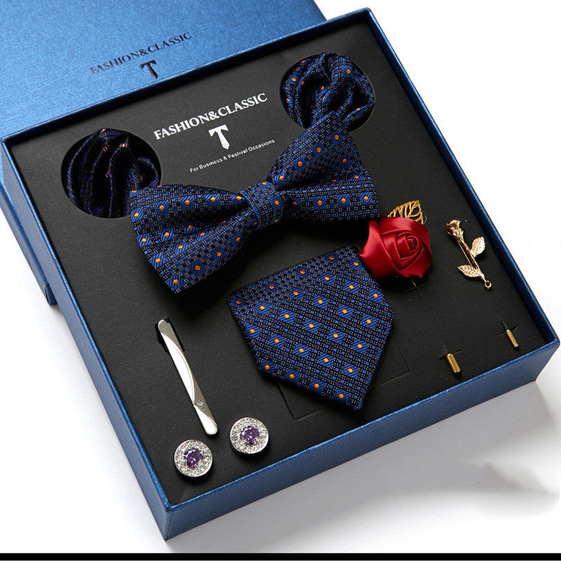 Luxury men’s suit accessory set