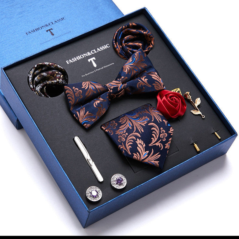 Luxury men’s suit accessory set