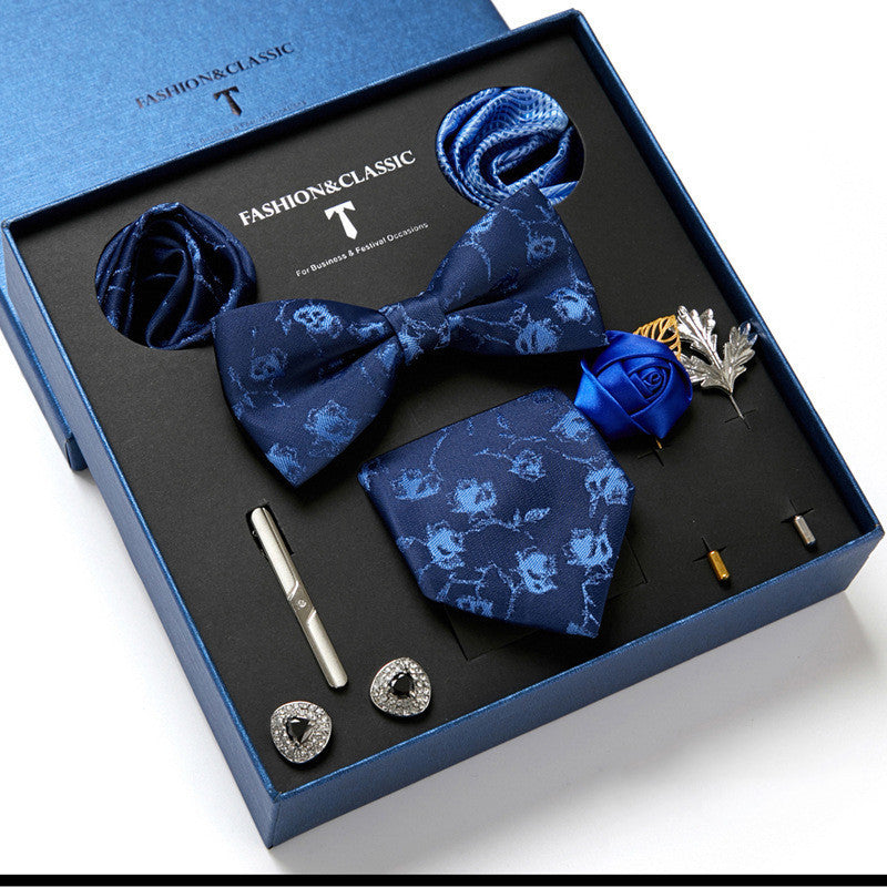 Luxury men’s suit accessory set