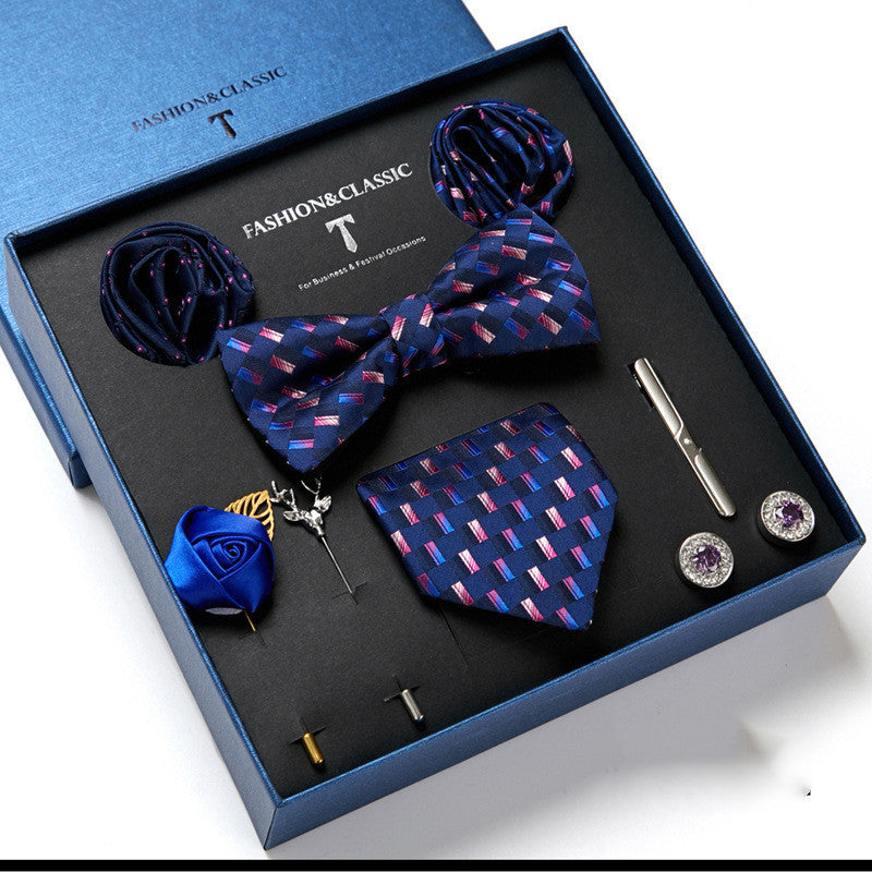 Luxury men’s suit accessory set