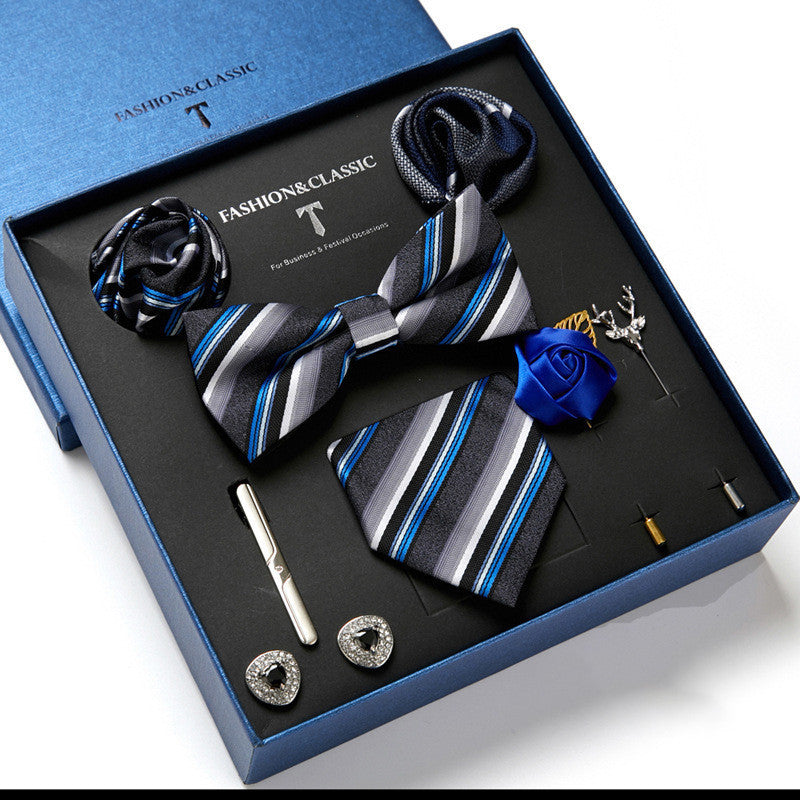 Luxury men’s suit accessory set