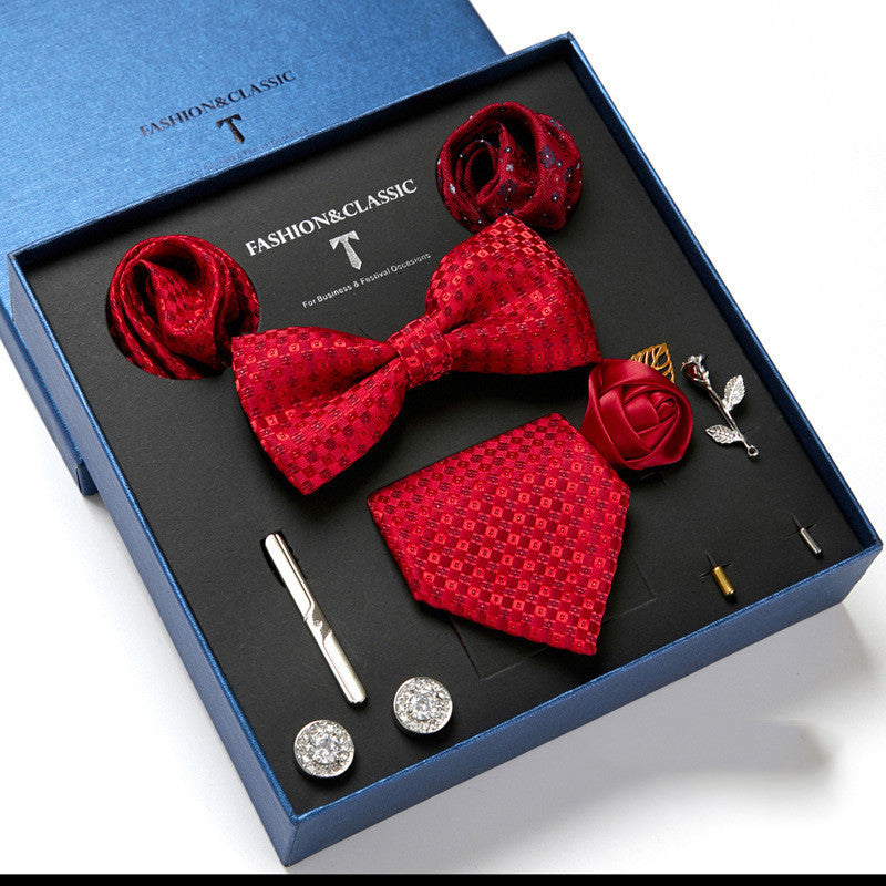 Luxury men’s suit accessory set