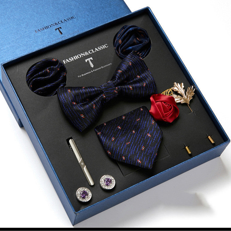 Luxury men’s suit accessory set