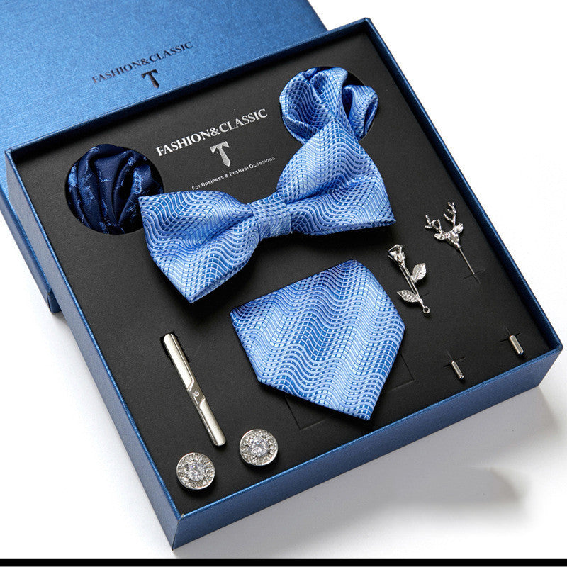 Luxury men’s suit accessory set