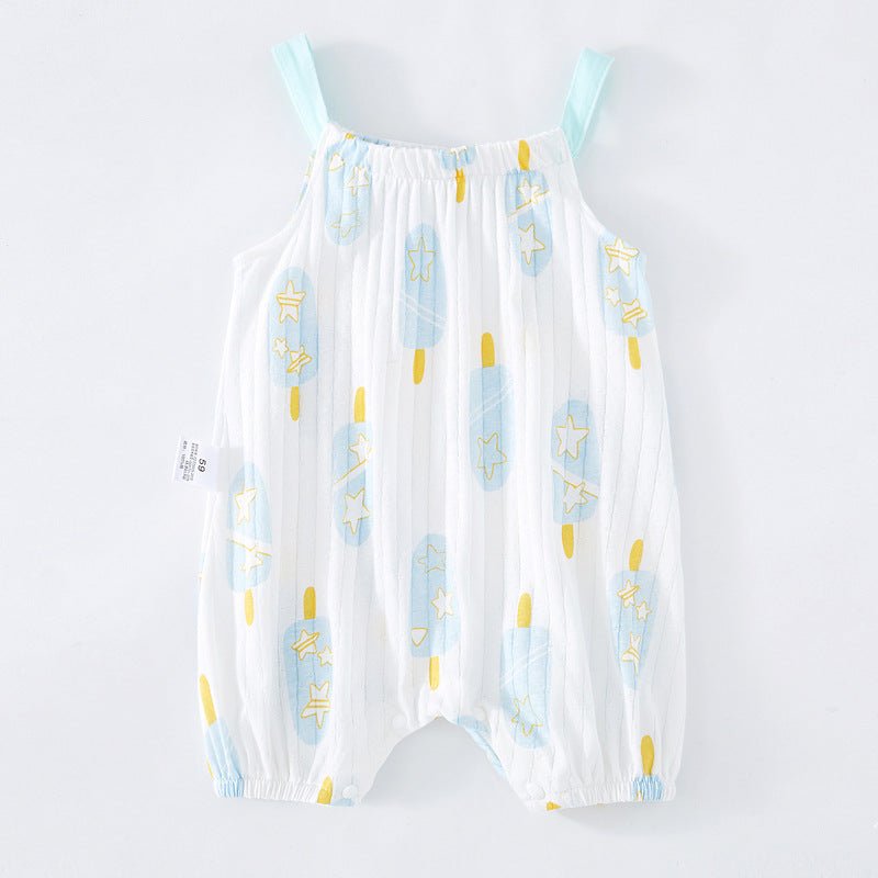 Baby girl sleeveless clothes