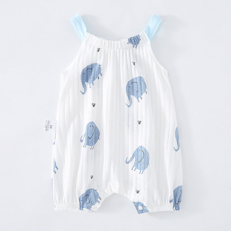 Baby girl sleeveless clothes