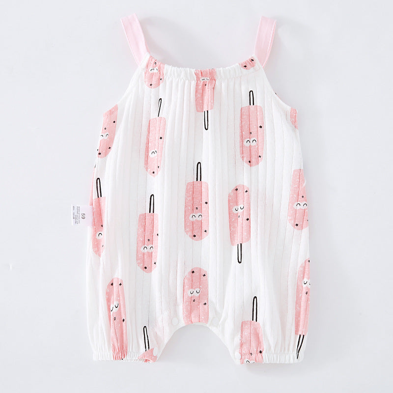 Baby girl sleeveless clothes