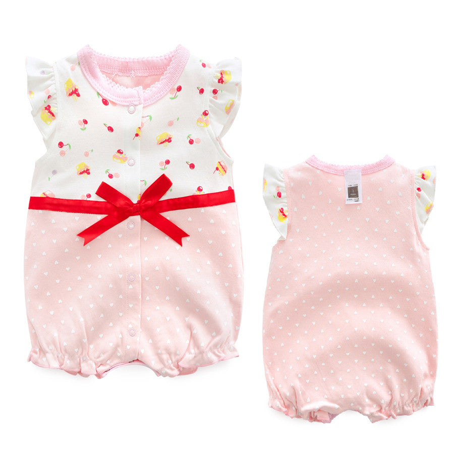 Baby girl summer romper
