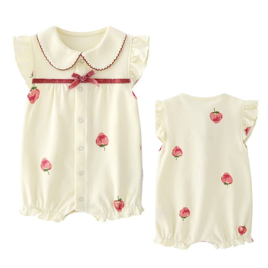 Baby girl summer romper