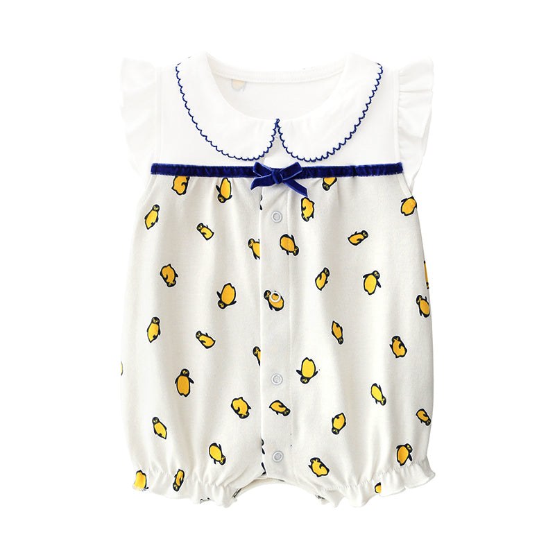 Baby girl summer romper