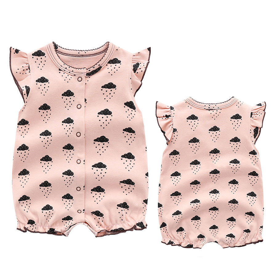 Baby girl summer romper