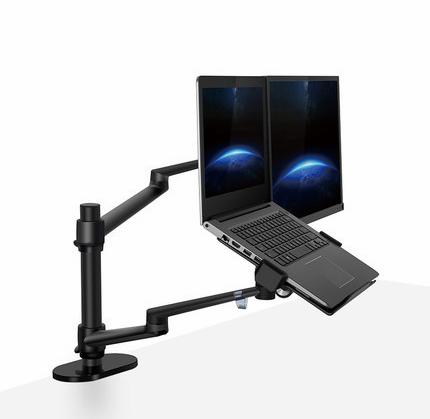 Desk stand for computer monitor