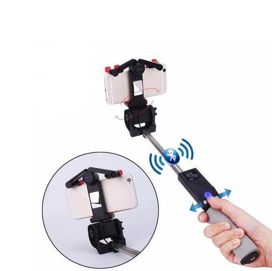 Selfie stick with Bluetooth