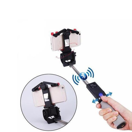 Selfie stick with Bluetooth
