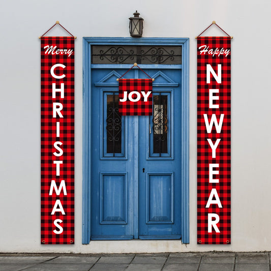 Christmas hanging banner