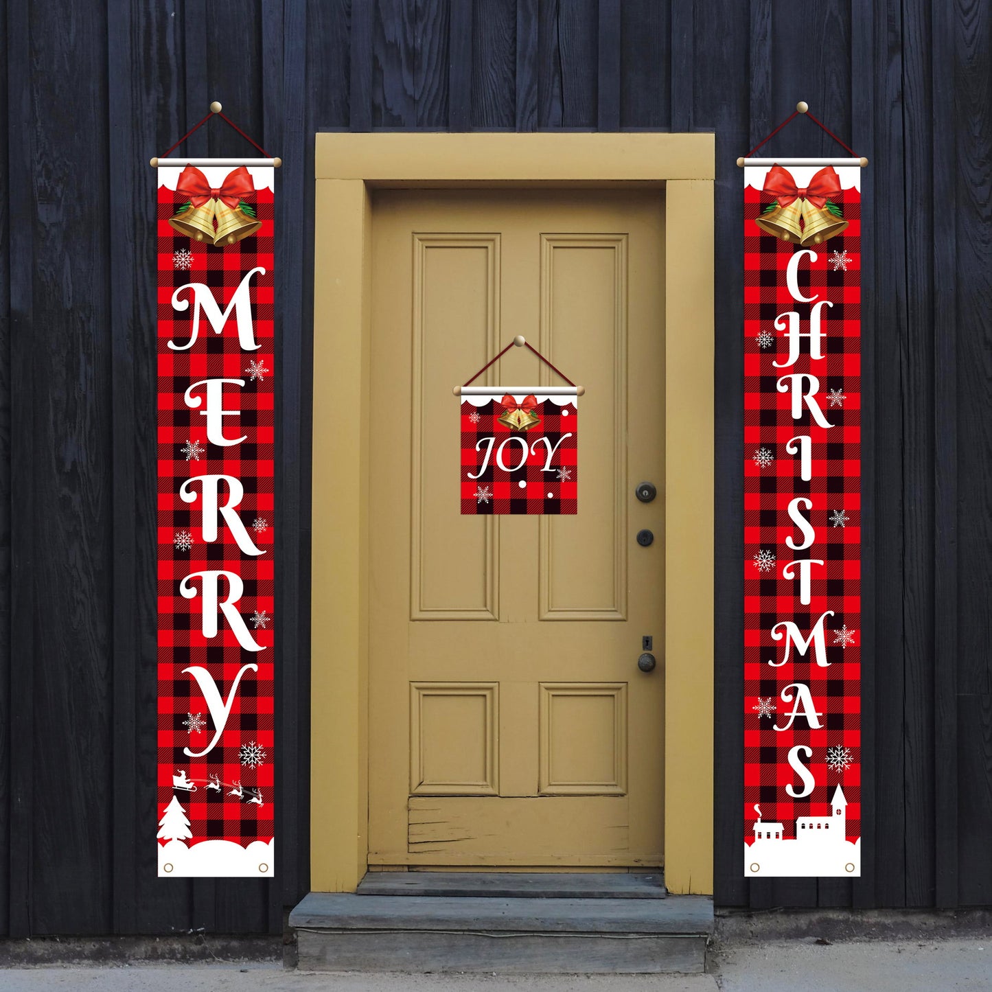 Christmas hanging banner