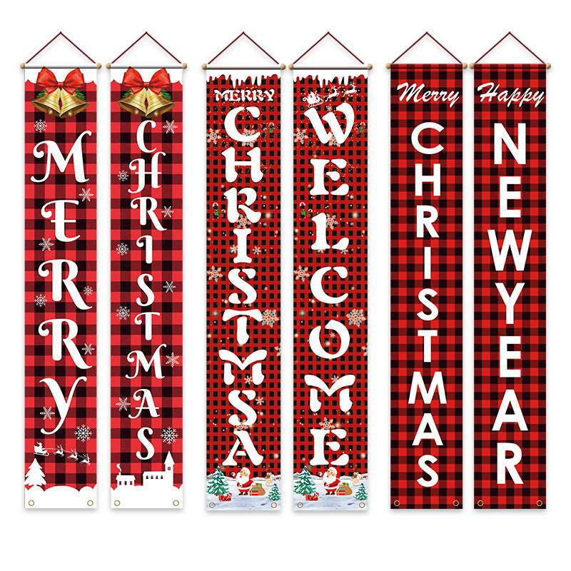 Christmas hanging banner