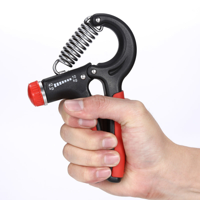 Adjustable hand grip strengthener