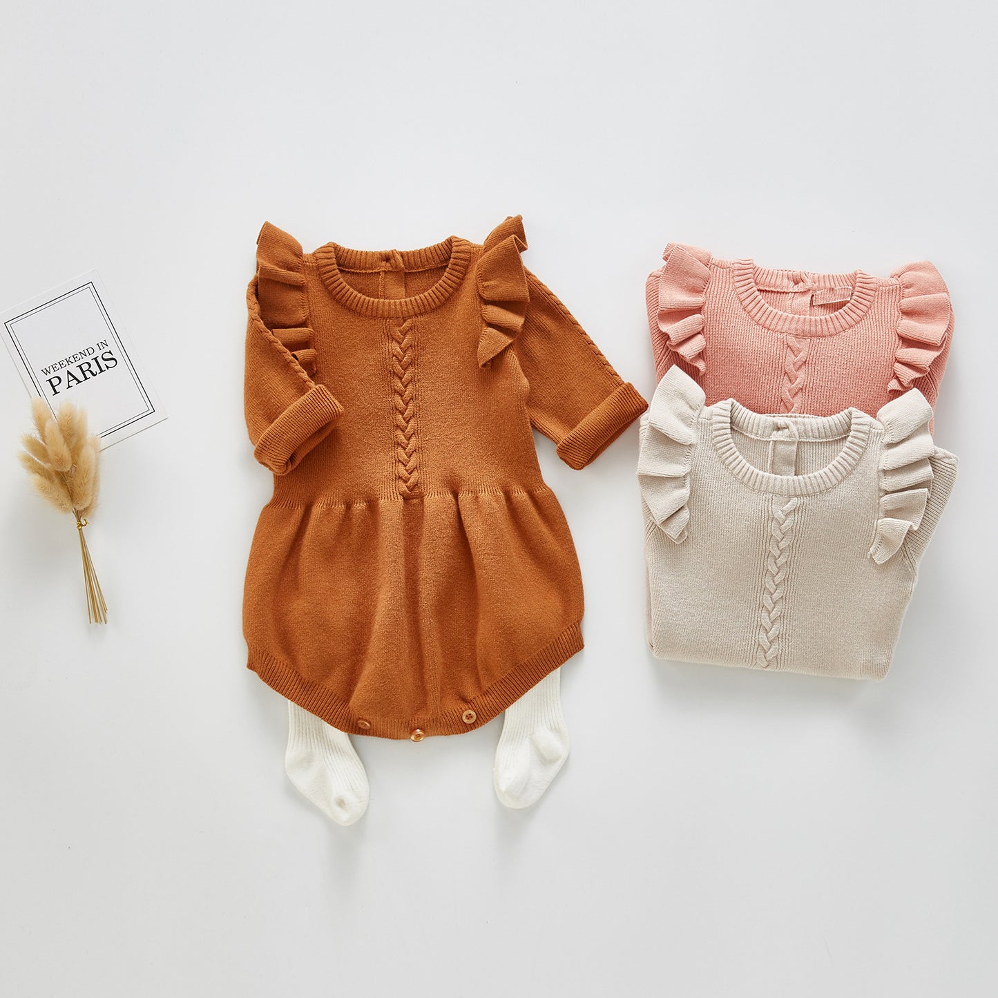 Baby girl knitted clothes