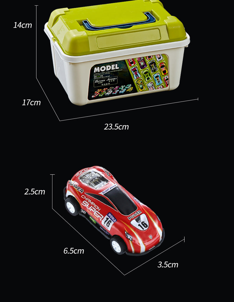 Toy cars with box