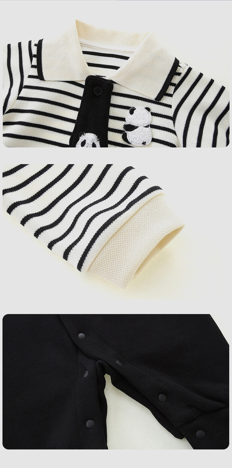 Baby panda gift set with suitcase