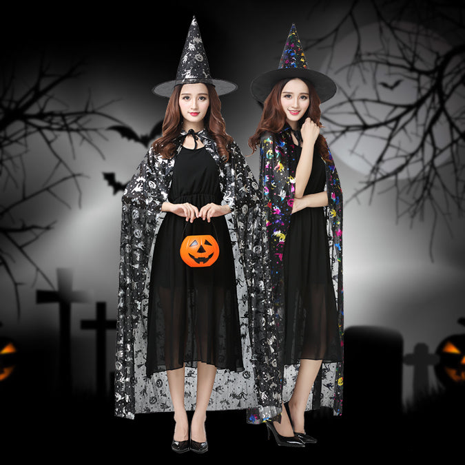 Woman Halloween witch costume set
