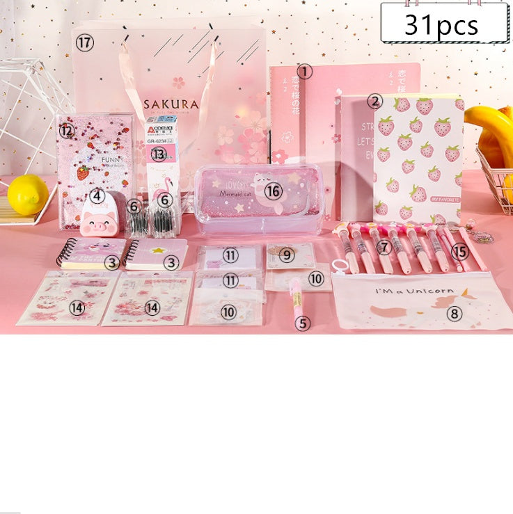 Back to school supplies set for kids