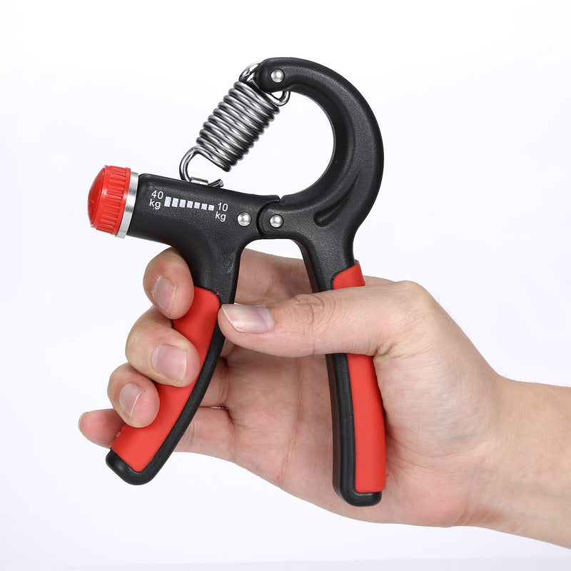 Adjustable hand grip strengthener