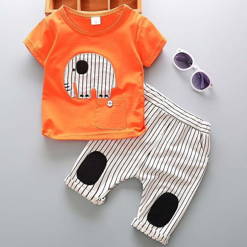 Baby boy summer clothing set