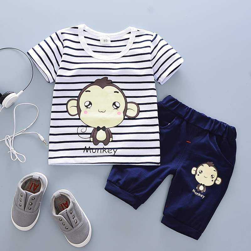 Baby boy summer clothing set
