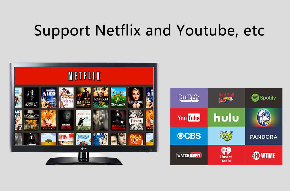 Media streamer 1080p HDMI