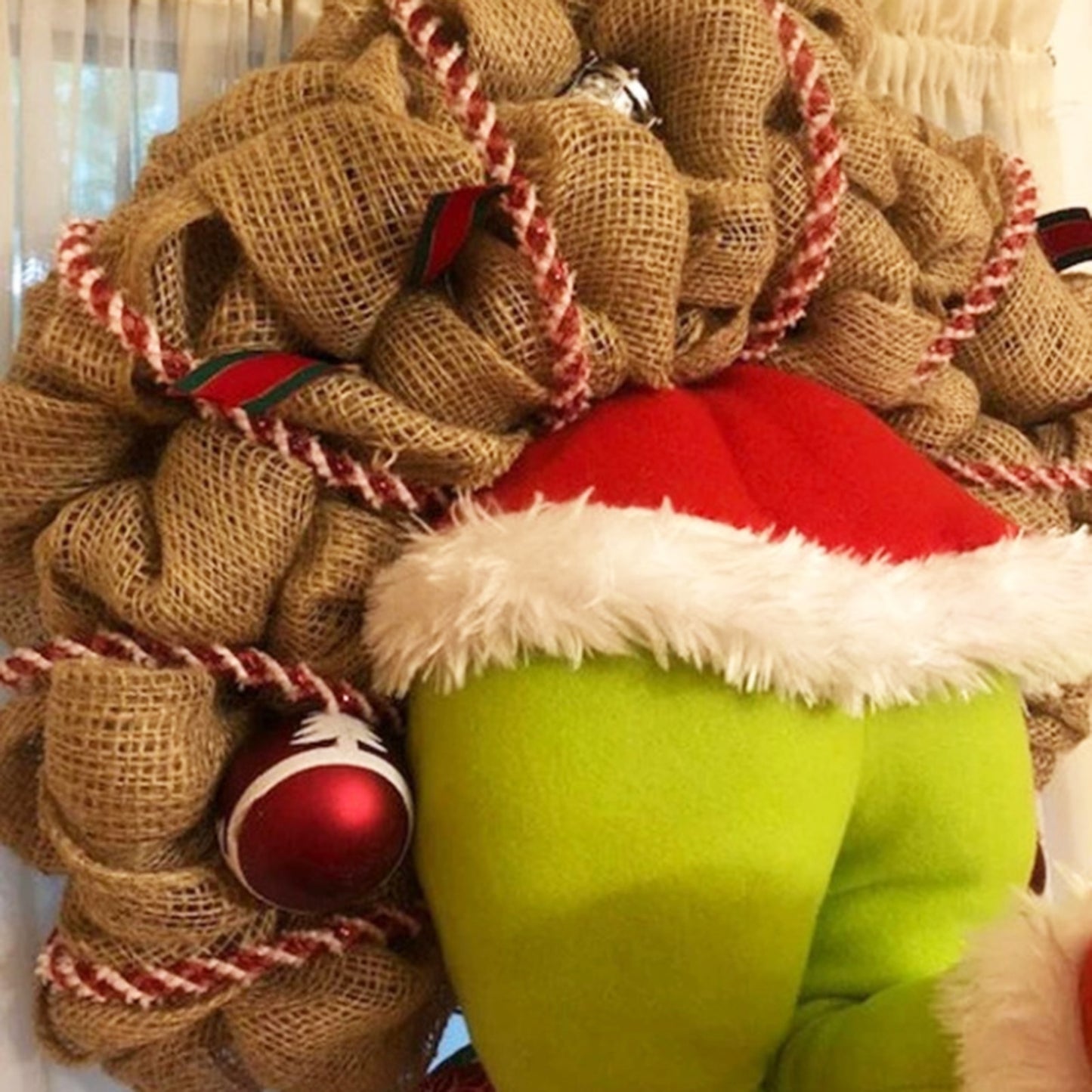 Door hanging decor Grinch